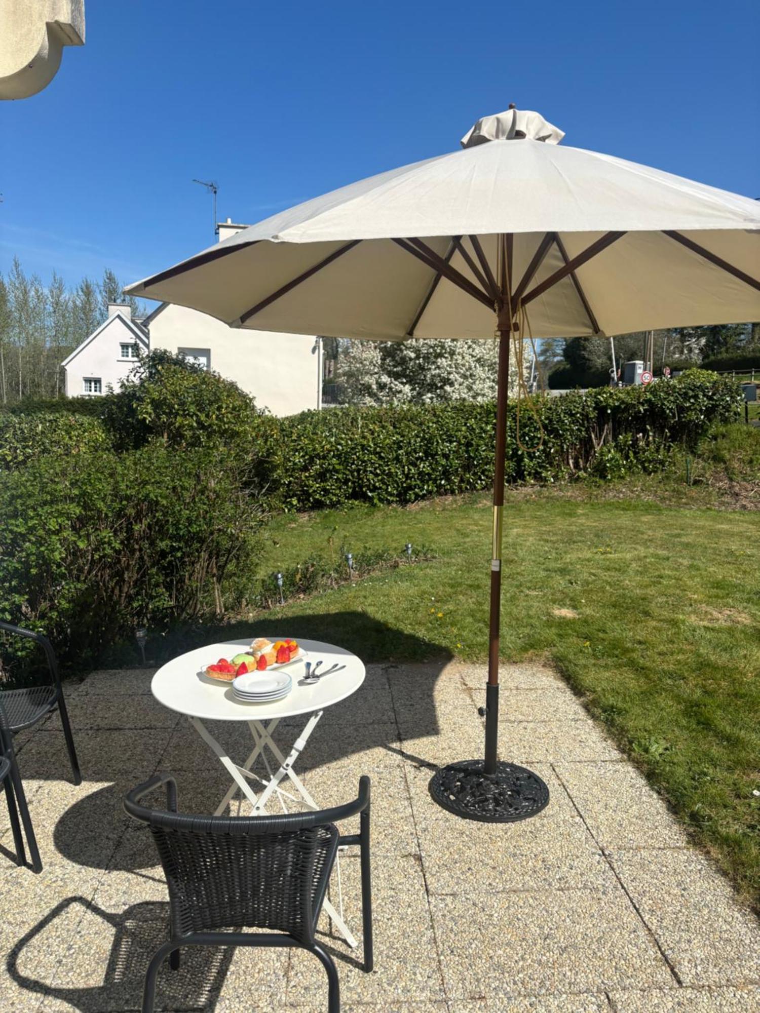 Fontaine Blanche River View, Large Patio & Garden In Central Brittany With Starlink Wifi Treffrin Luaran gambar